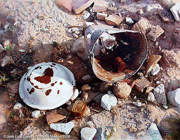 pinturas hiperrealistas de Jose Luis Corella