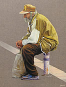 pintura realista de Jose Montiel 