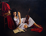 pintura realista de Mauricio Fernandez 