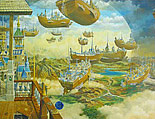 surrealist painting by François Joly
