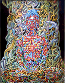 surrealist paintings by Asokan Nanniyode