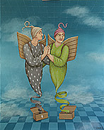 surrealist painting by Ben Shoshan