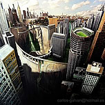 surrealists paintings by Carlos Galvan