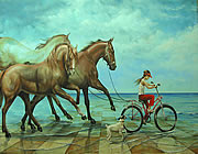 surrealists paintings by Chelin Sanjuan